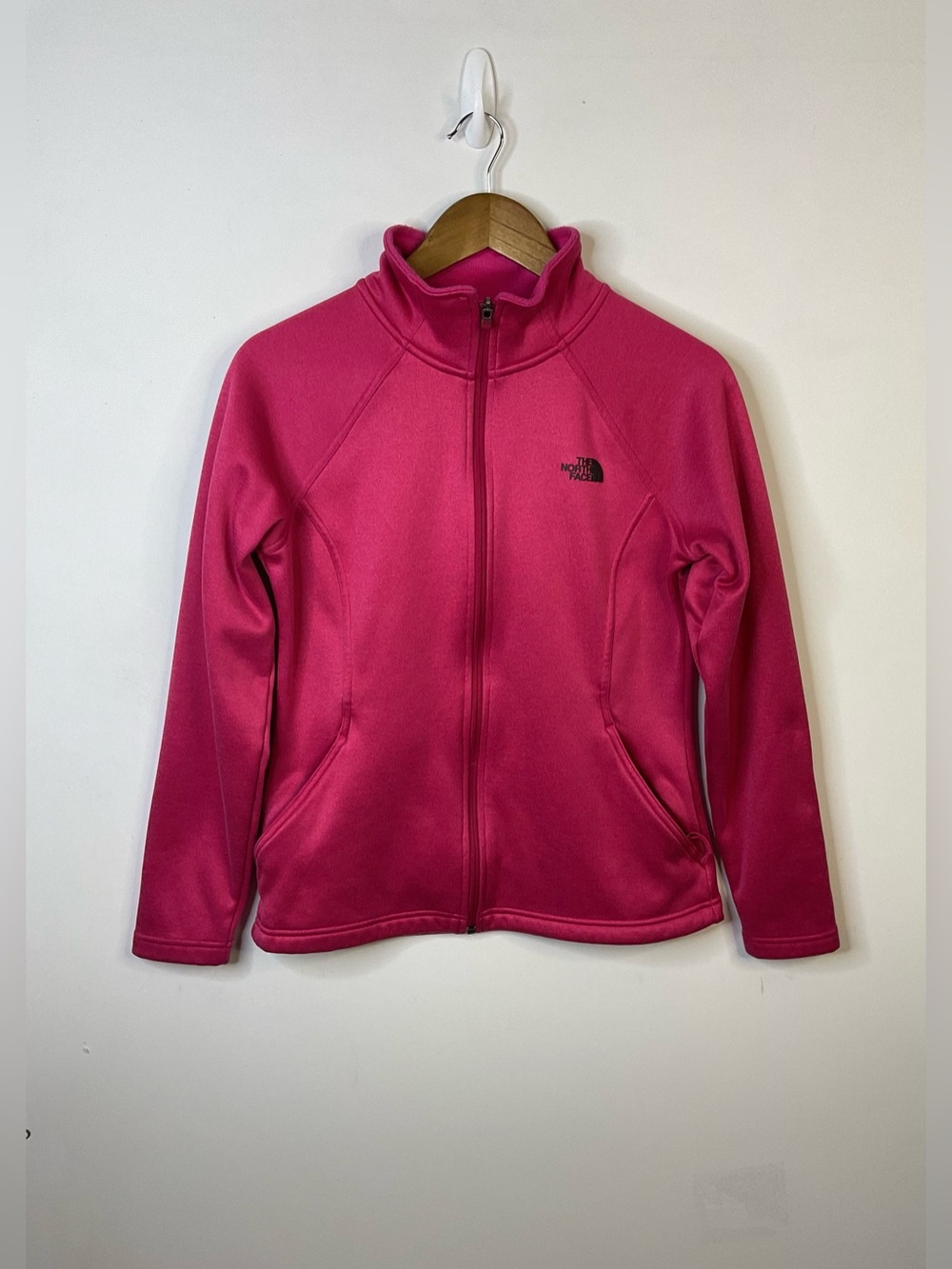 The North Face Pink Zip-Up Jacket Size Medium